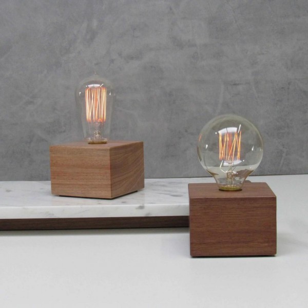 Luminária de mesa Tokinho Jequitibá - Fio Prata