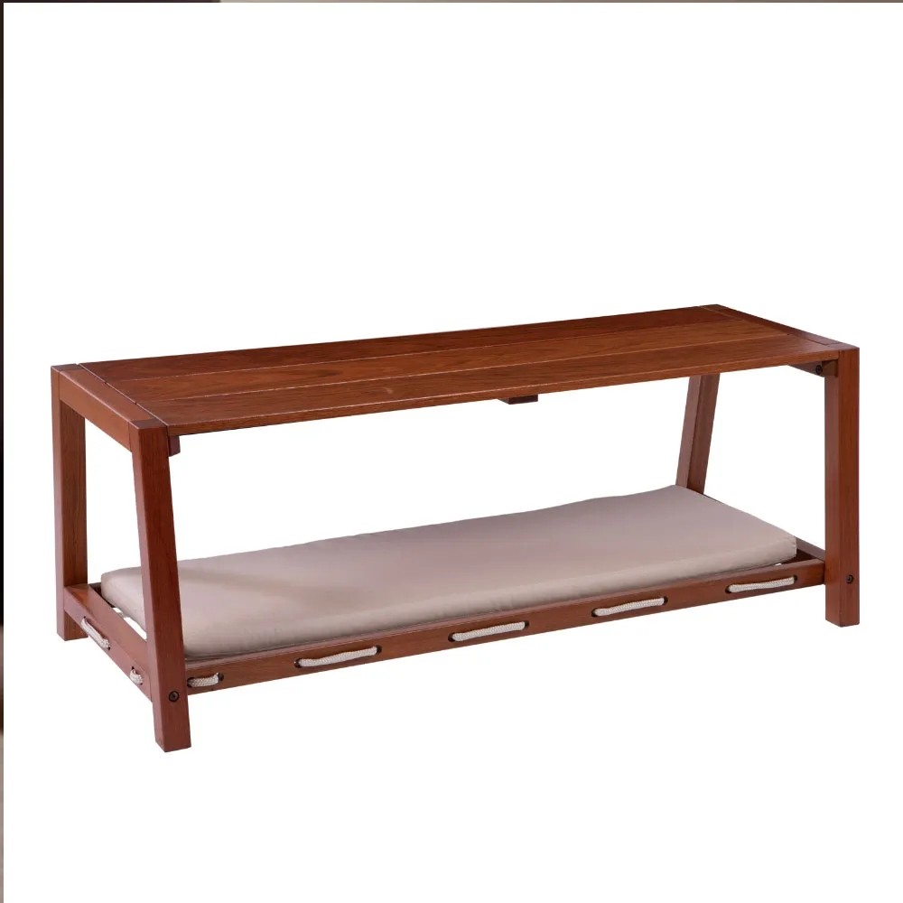 Banco Pet  Lanati - madeira maciça Jatobá