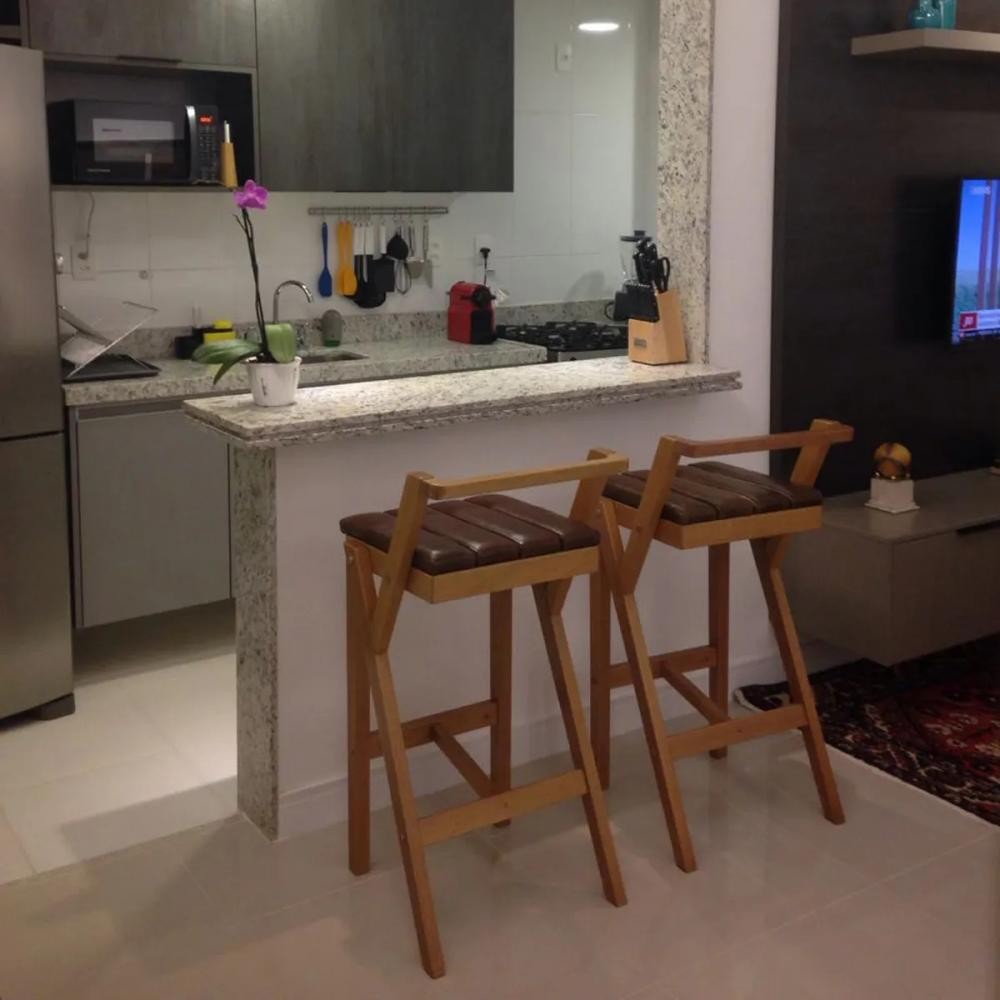 Banqueta Flash Couro