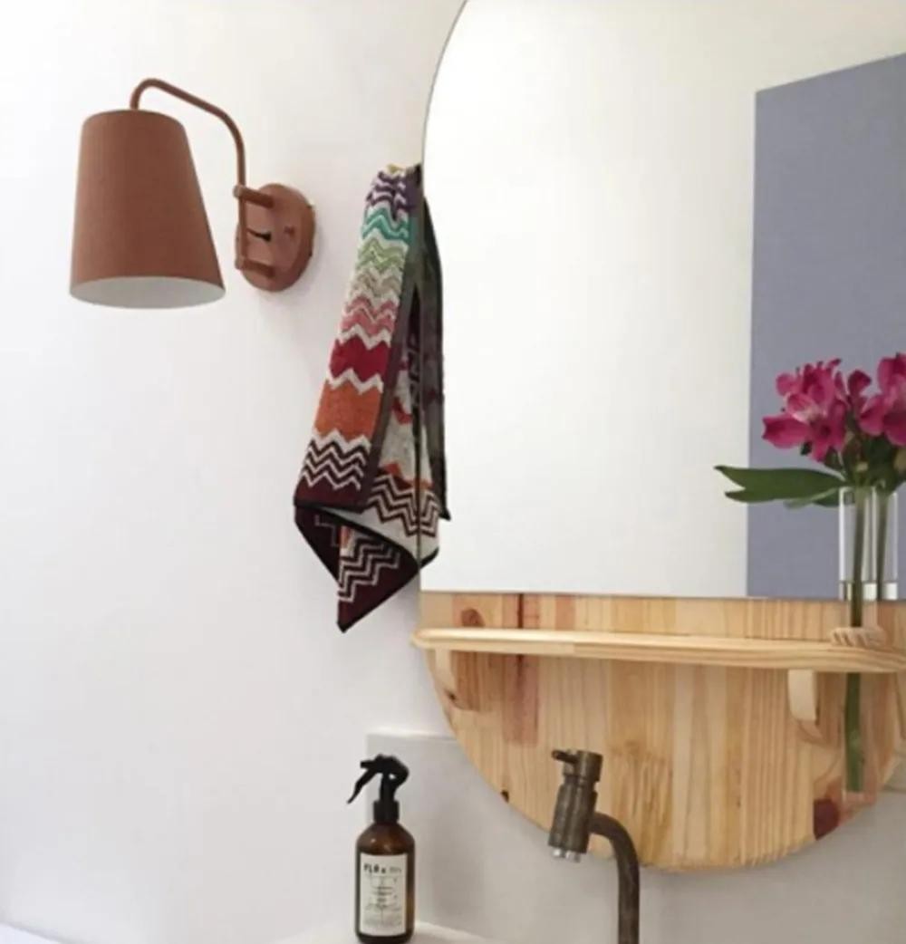 Espelho ABC Médio - Pinus