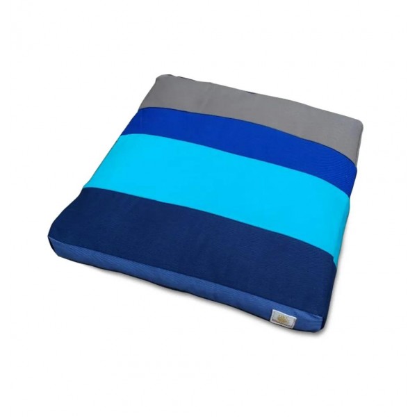 Almofada Meditação Baixa Azul