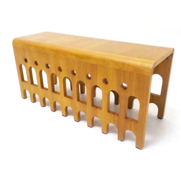 Namoradeira Lapa - madeira maciça - 100 cm x 35 cm x 45 cm de altura.