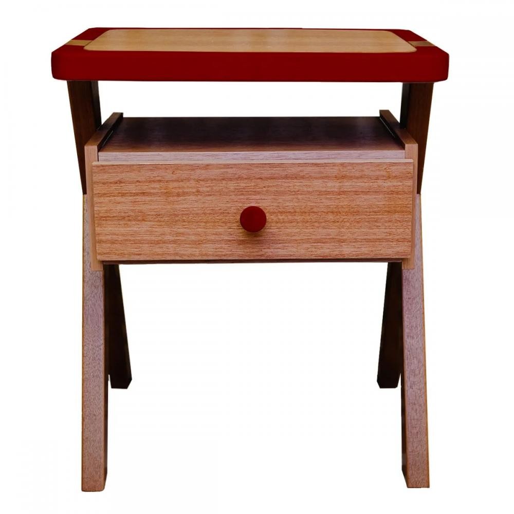 Mesa de cabeceira Flash Gaveta - medidas: 45 cm x 35 cm 56 cm de altura