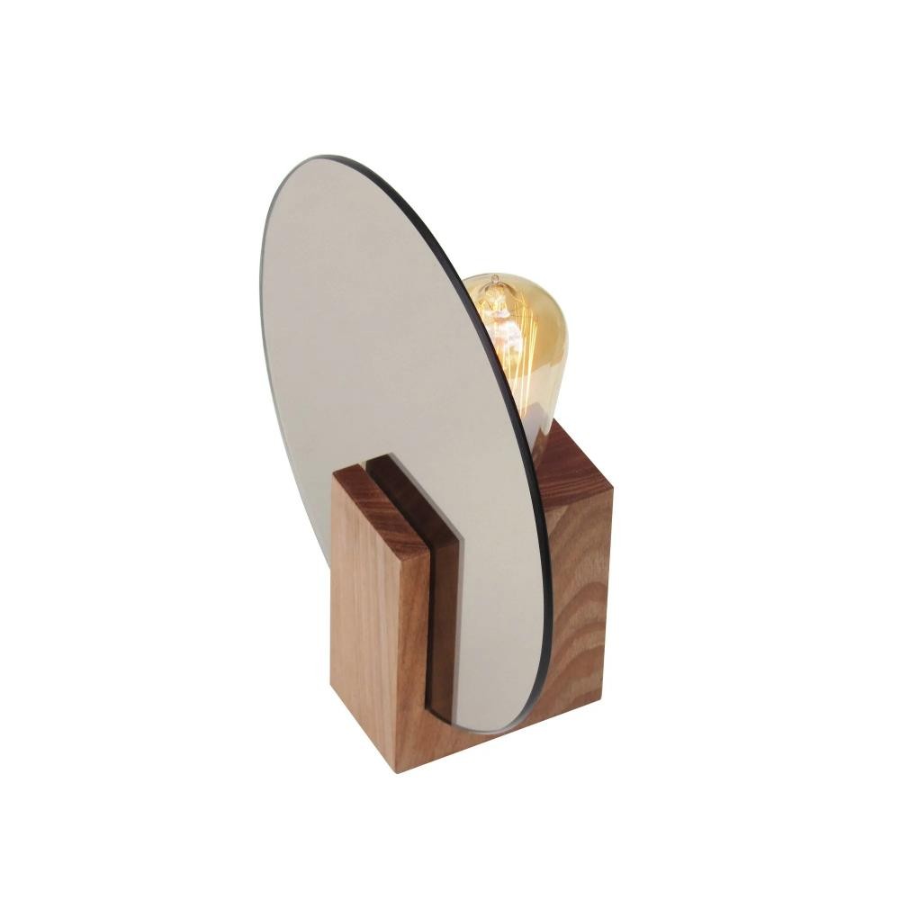 Luminária de mesa mira - 24x28x10 - Design Autoral Brasileiro