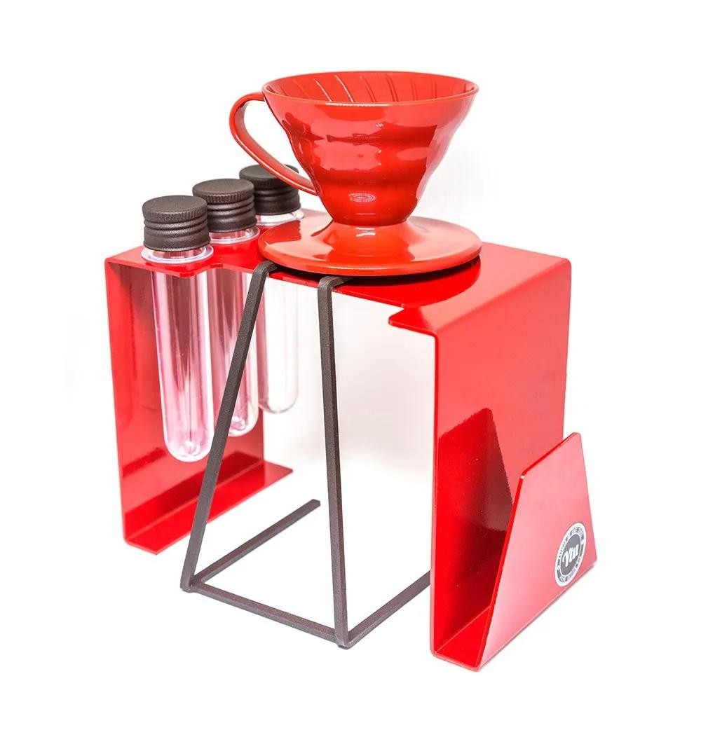 Ytu Estação de Café Coado Vermelho