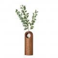 Vaso Oca 20 cm  - Vaso de planta em madeira maciça